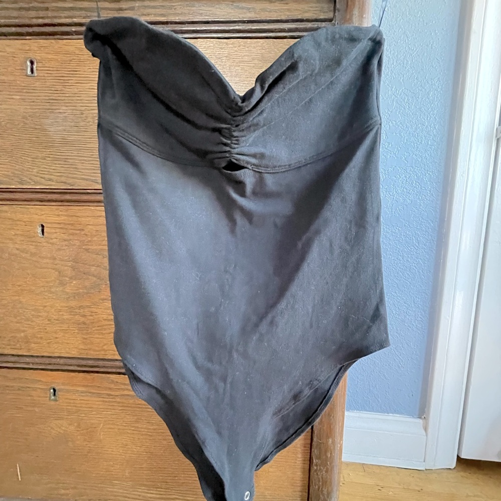 Black Tube bodysuit, size small